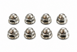 RestoTuner Silver Zinc B/D/H/K Series Cylinder Head Cover Nuts